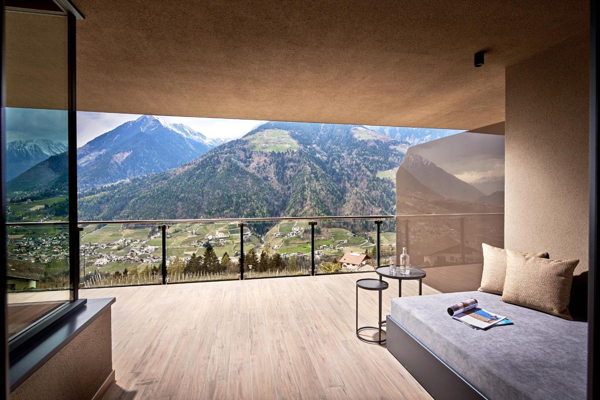 Hotel Das Sonnenparadies Schenna Bagian luar foto